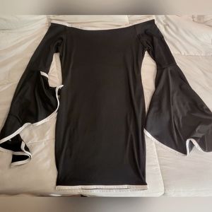 Womens off shoulder bodycon dress